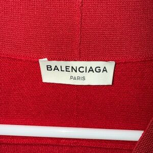 Balenciaga Vibrant Red Knitwear
